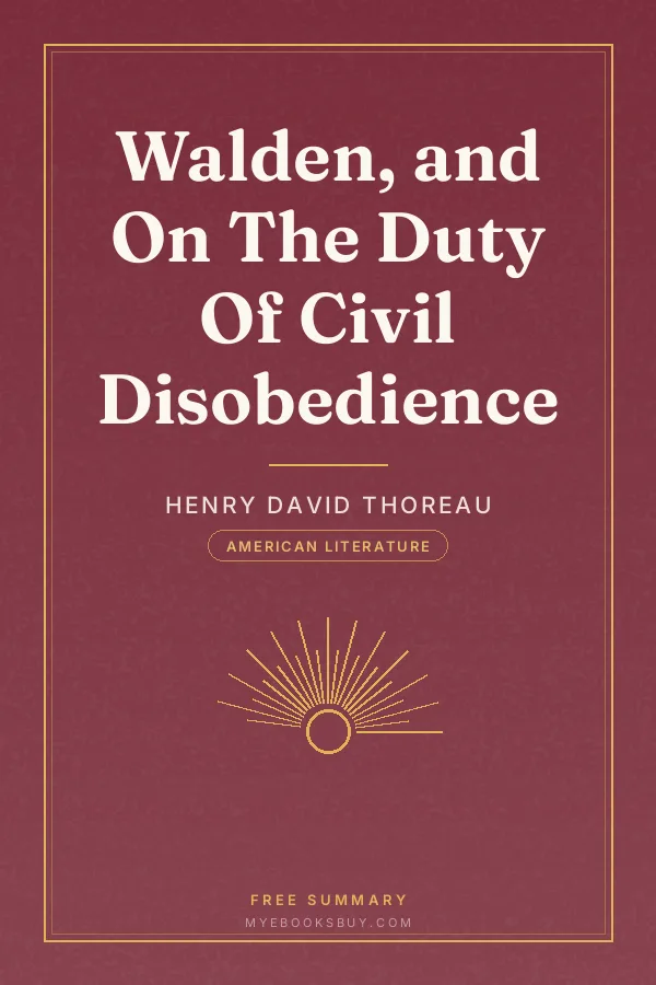 Cover of Walden, and On The Duty Of Civil Disobedience