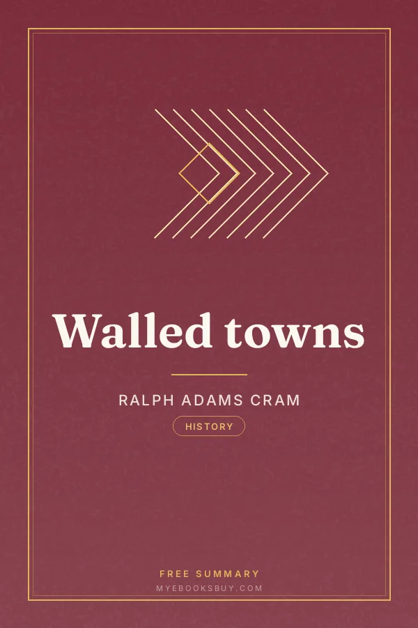Cover of Walled towns