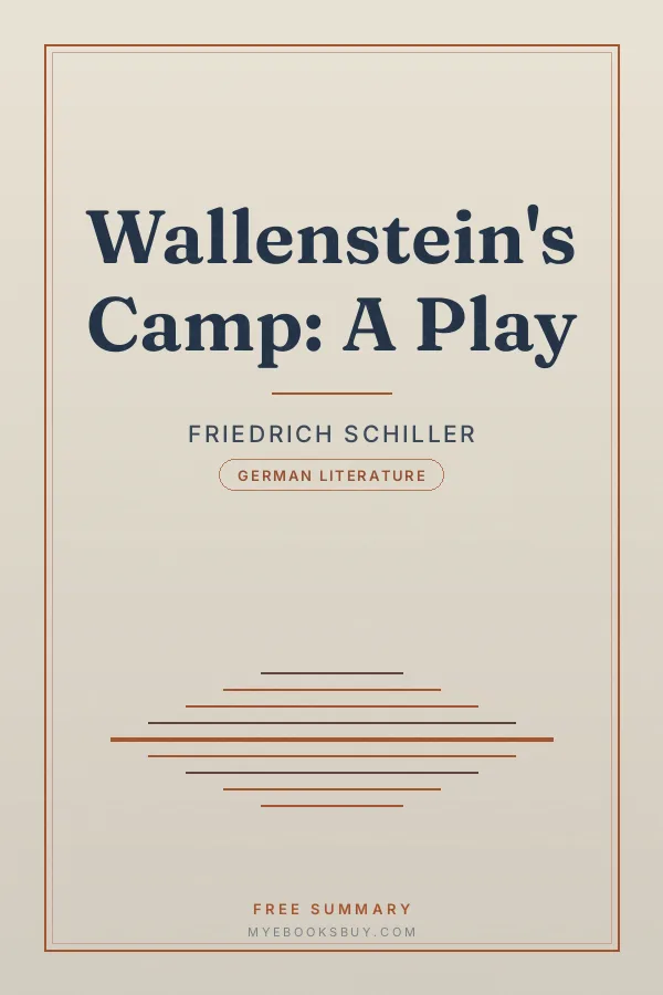 Cover of Wallenstein's Camp: A Play