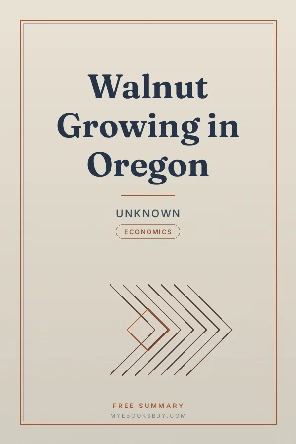 Cover of Walnut Growing in Oregon