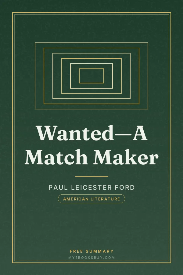 Cover of Wanted—A Match Maker