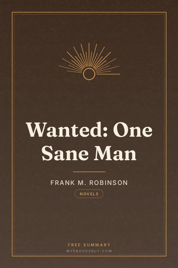 Cover of Wanted: One Sane Man