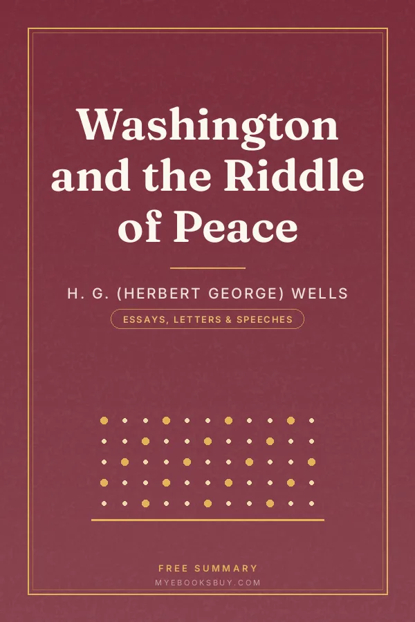 Cover of Washington and the Riddle of Peace