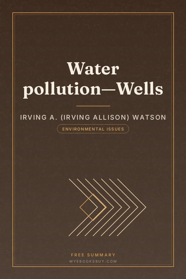 Cover of Water pollution—Wells