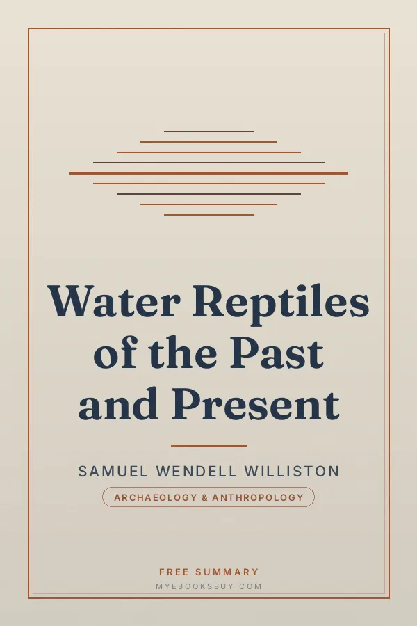 Cover of Water Reptiles of the Past and Present