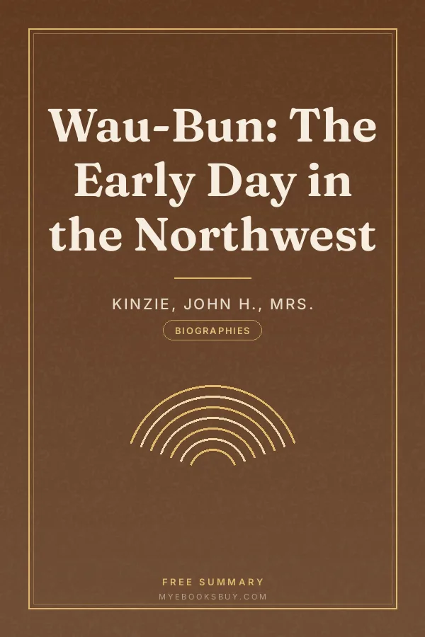 Cover of Wau-Bun: The Early Day in the Northwest