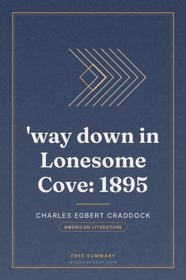 Cover of 'way down in Lonesome Cove: 1895
