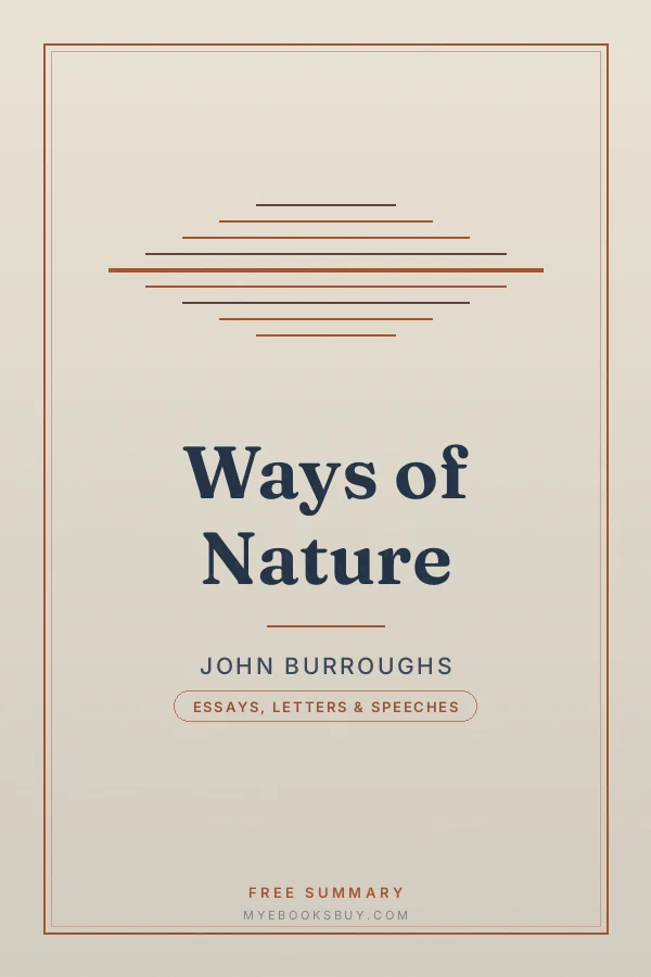 Cover of Ways of Nature