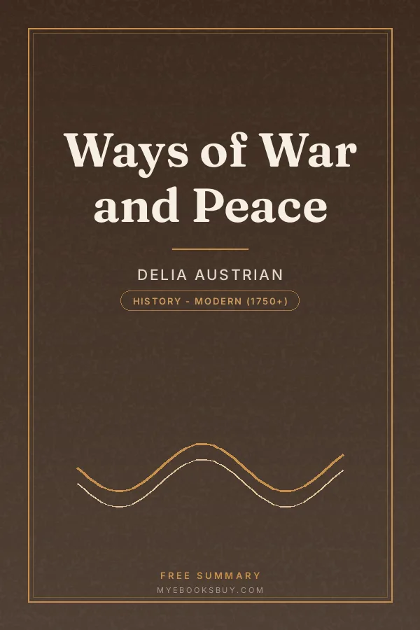 Cover of Ways of War and Peace