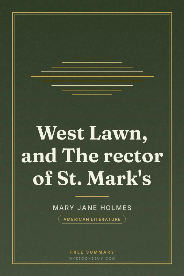 Cover of West Lawn, and The rector of St. Mark's