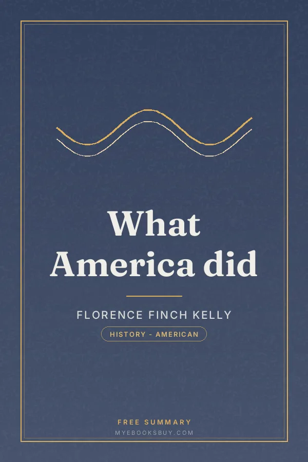 Cover of What America did