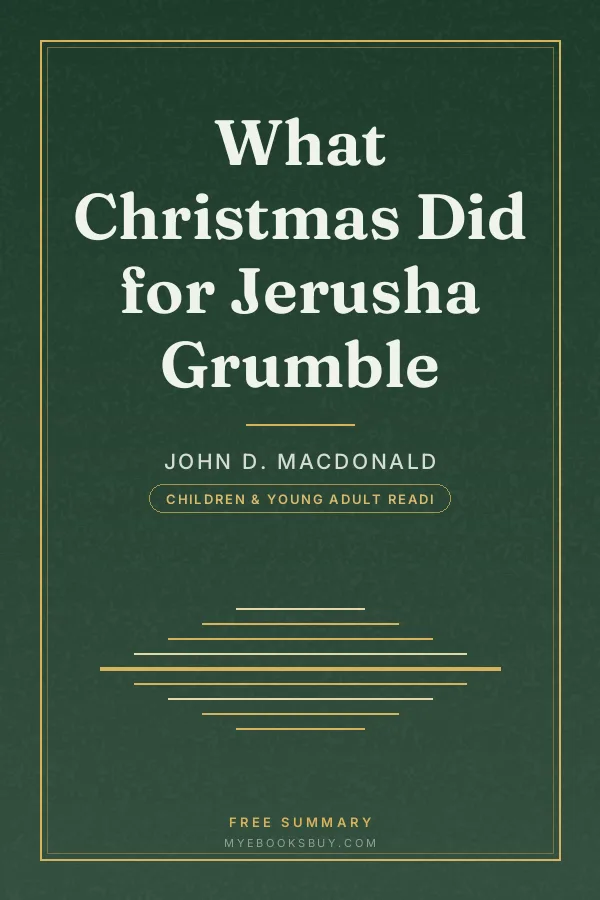 Cover of What Christmas Did for Jerusha Grumble