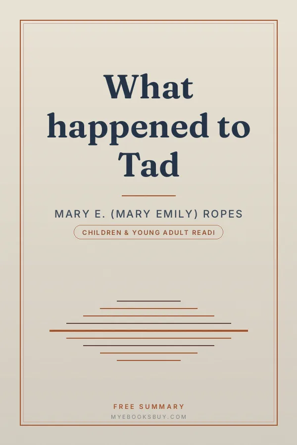 Cover of What happened to Tad