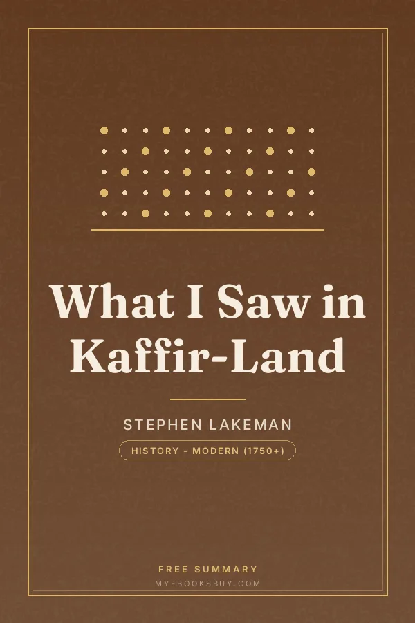 Cover of What I Saw in Kaffir-Land
