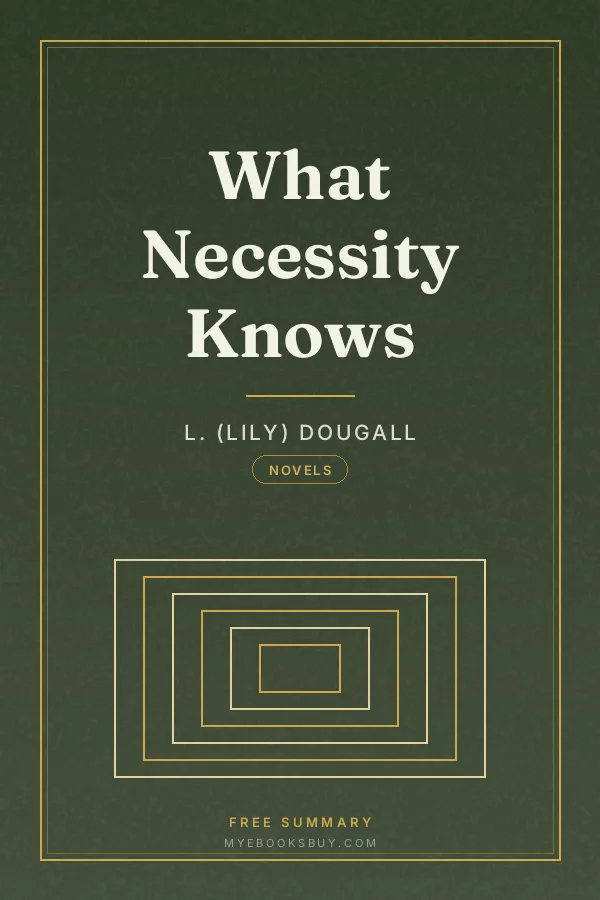 Cover of What Necessity Knows