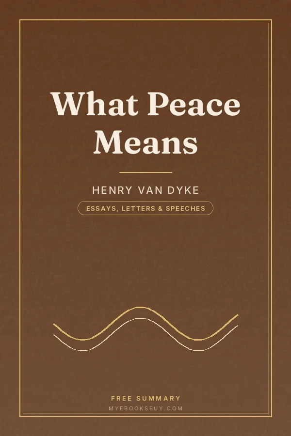 Cover of What Peace Means