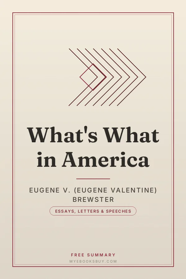 Cover of What's What in America