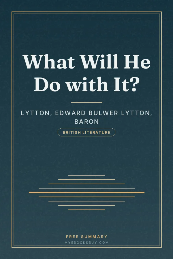 Cover of What Will He Do with It?