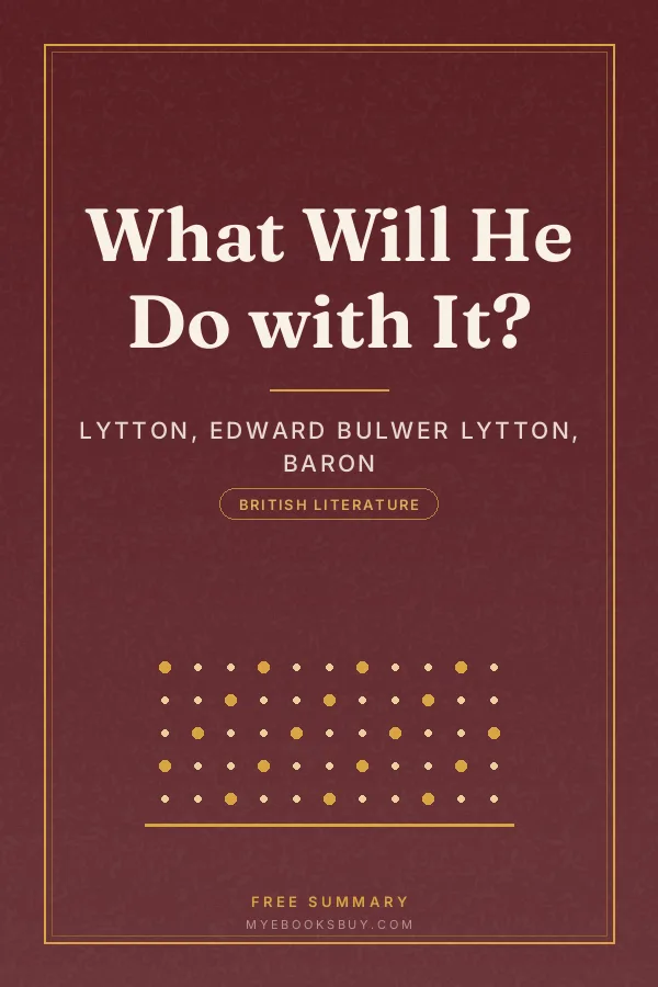 Cover of What Will He Do with It?