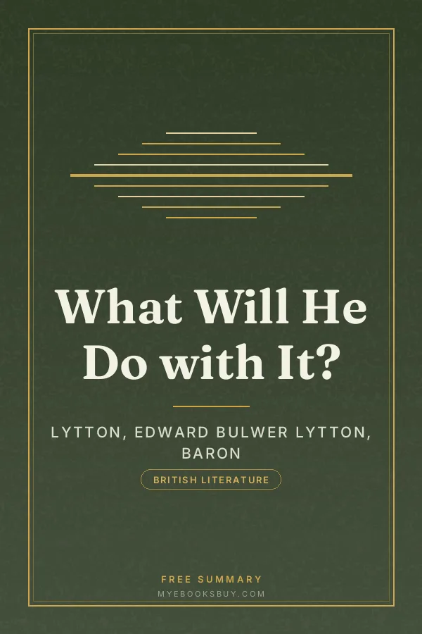 Cover of What Will He Do with It?