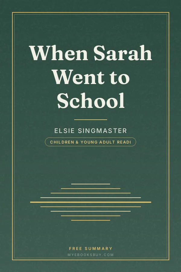 Cover of When Sarah Went to School
