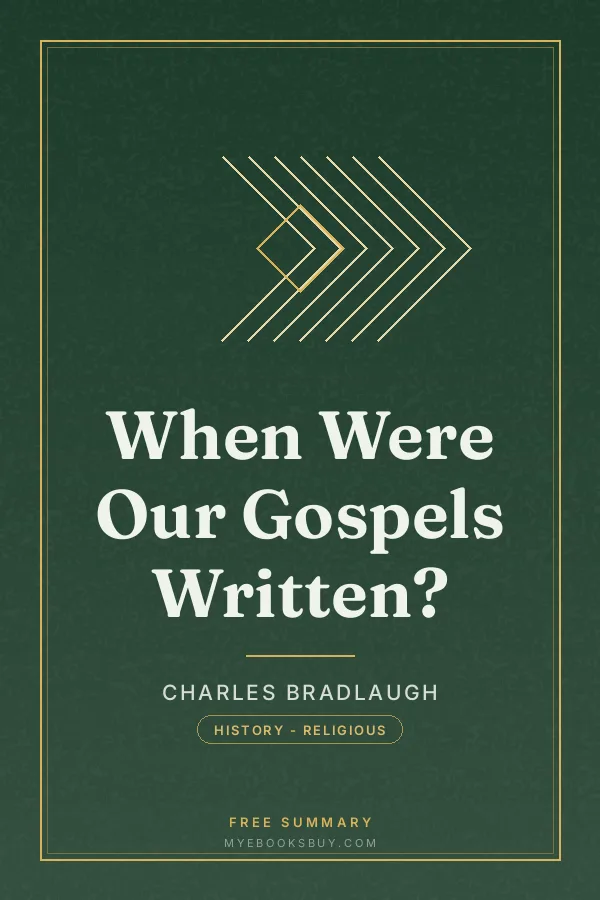 Cover of When Were Our Gospels Written?