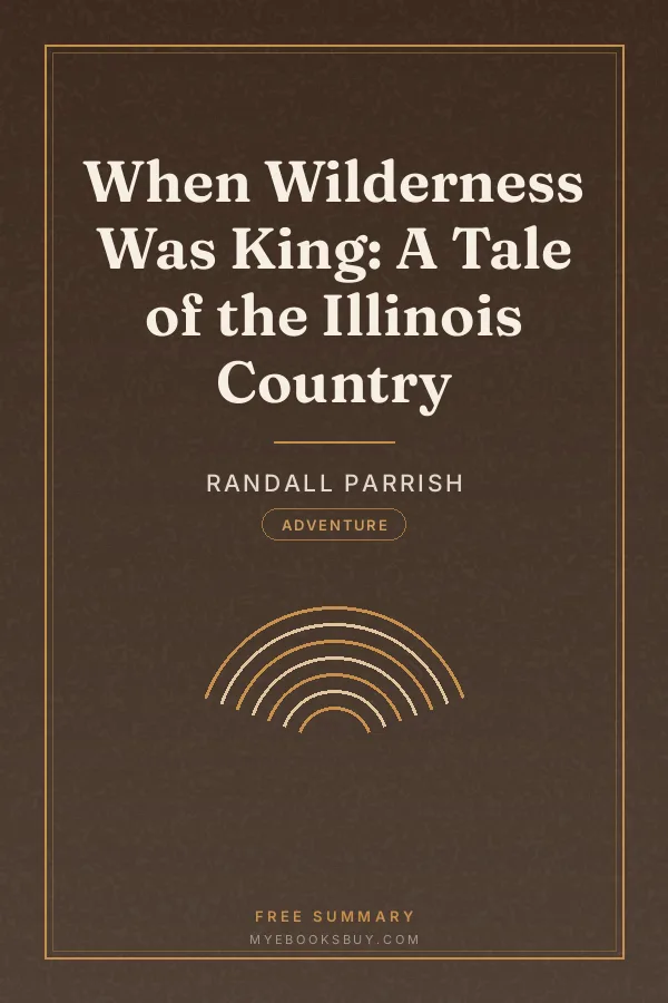 Cover of When Wilderness Was King: A Tale of the Illinois Country