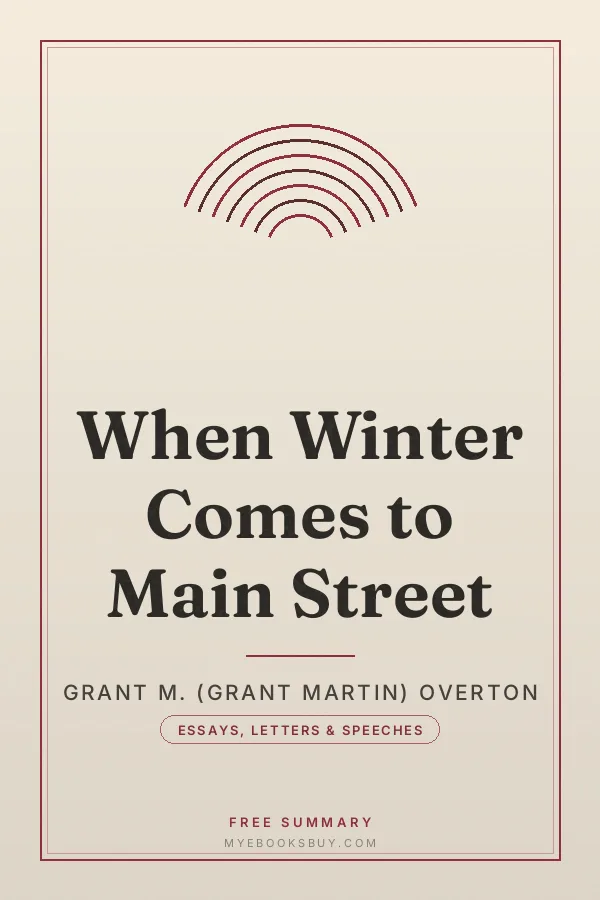 Cover of When Winter Comes to Main Street