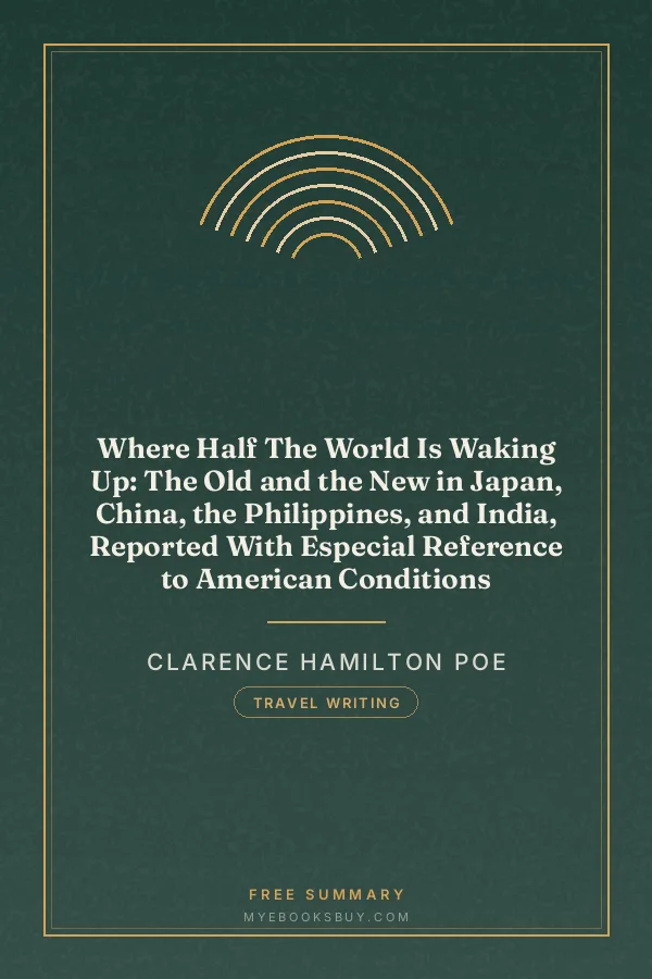 Cover of Where Half The World Is Waking Up: The Old and the New in Japan, China, the Philippines, and India, Reported With Especial Reference to American Conditions