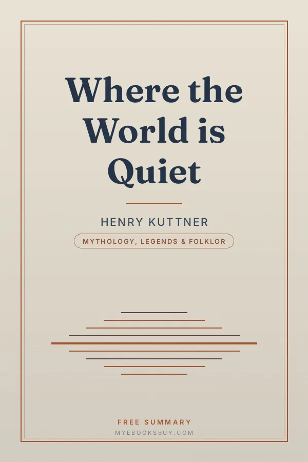 Cover of Where the World is Quiet