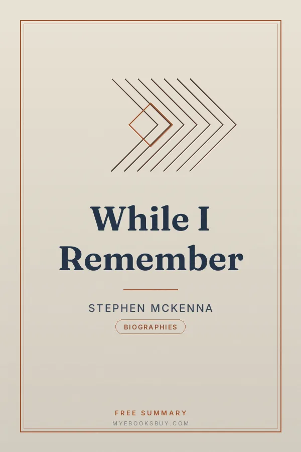 Cover of While I Remember
