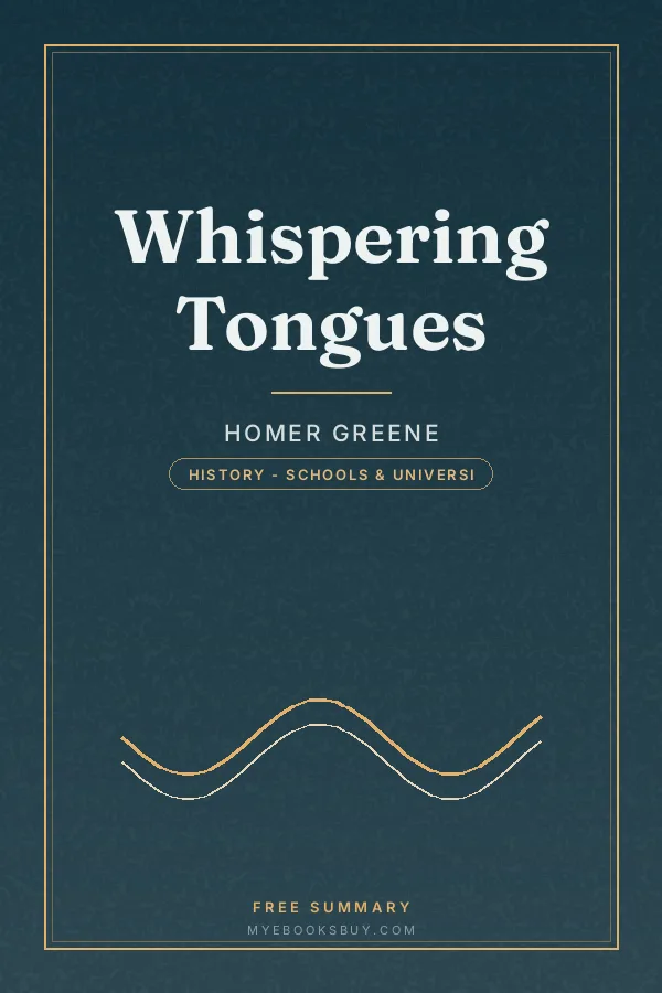 Cover of Whispering Tongues