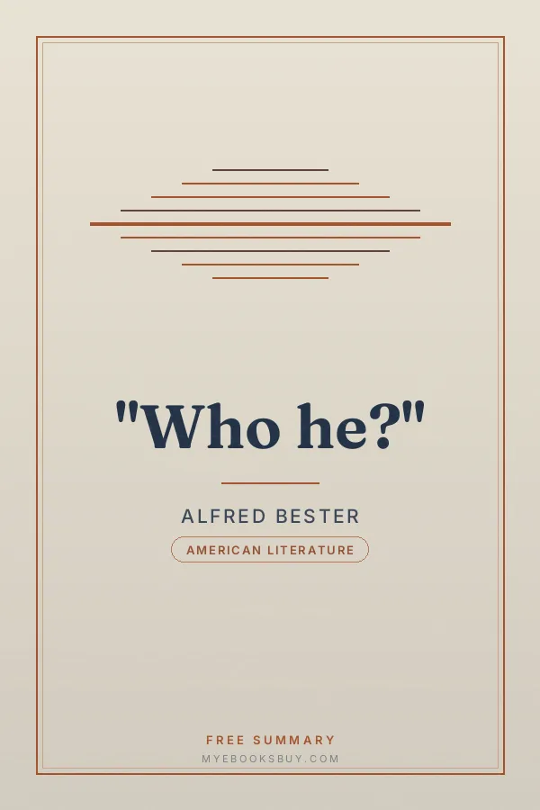 Cover of "Who he?"