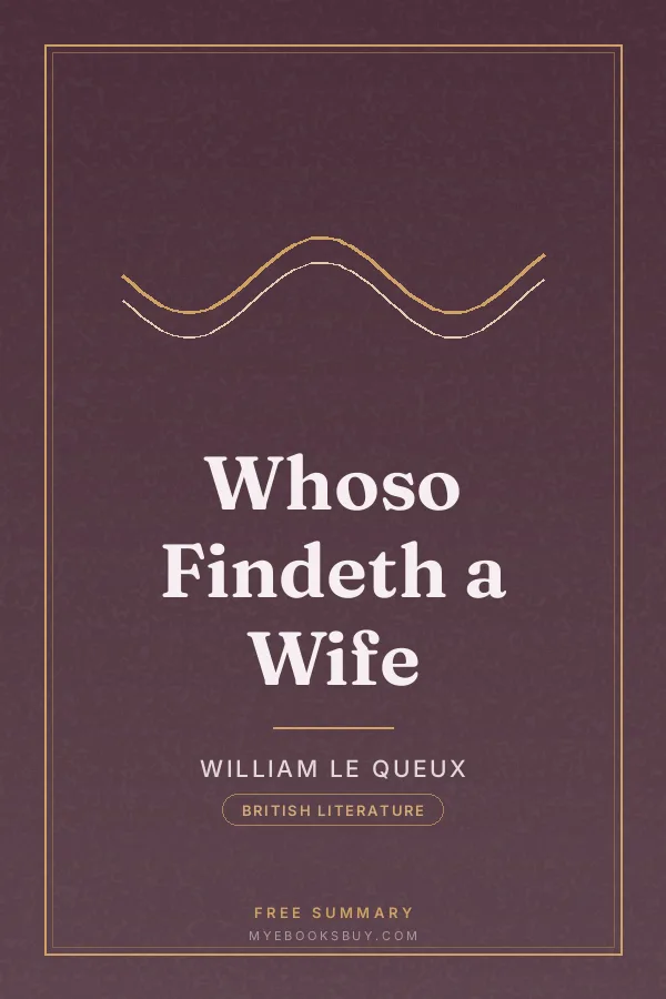 Cover of Whoso Findeth a Wife
