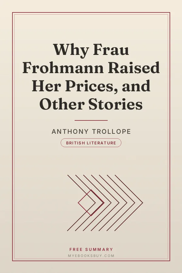 Cover of Why Frau Frohmann Raised Her Prices, and Other Stories