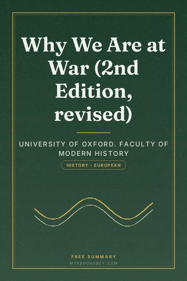 Cover of Why We Are at War (2nd Edition, revised)