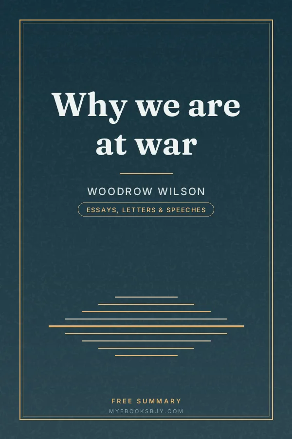Cover of Why we are at war