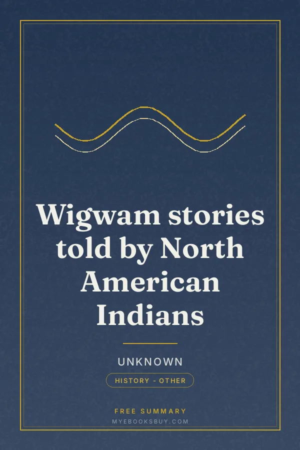 Cover of Wigwam stories told by North American Indians