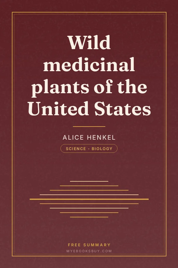 Cover of Wild medicinal plants of the United States