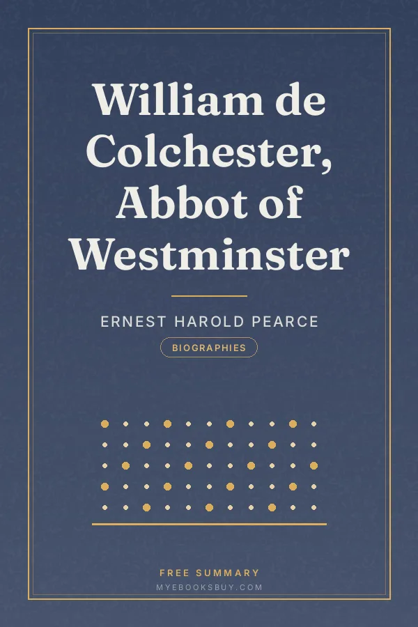 Cover of William de Colchester, Abbot of Westminster