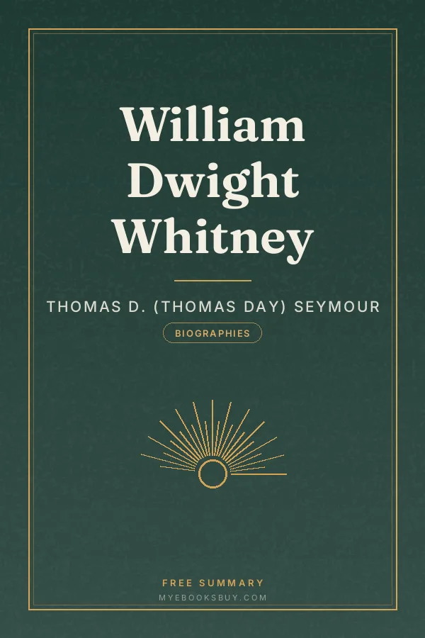 Cover of William Dwight Whitney
