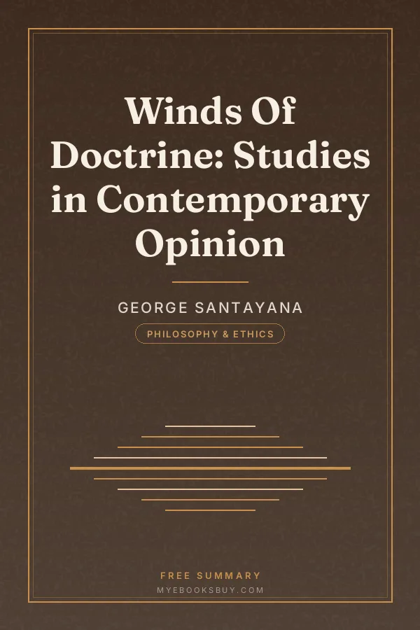 Cover of Winds Of Doctrine: Studies in Contemporary Opinion