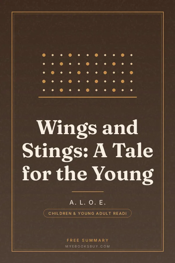 Cover of Wings and Stings: A Tale for the Young