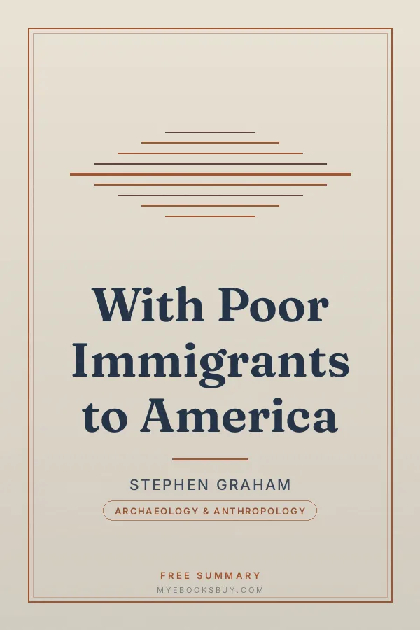 Cover of With Poor Immigrants to America