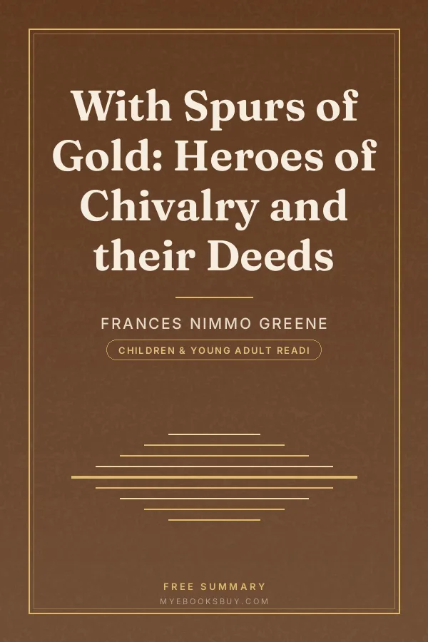 Cover of With Spurs of Gold: Heroes of Chivalry and their Deeds