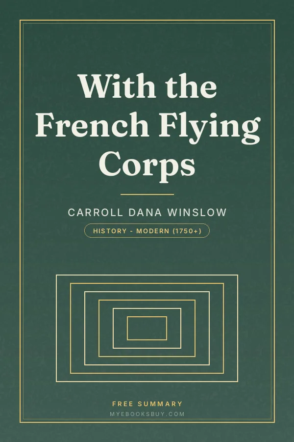 Cover of With the French Flying Corps
