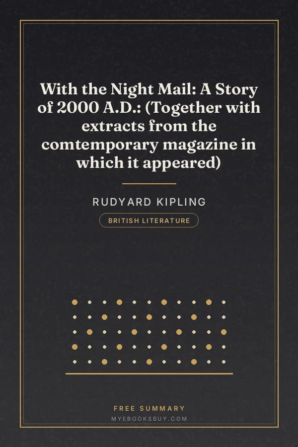 Cover of With the Night Mail: A Story of 2000 A.D.: (Together with extracts from the comtemporary magazine in which it appeared)