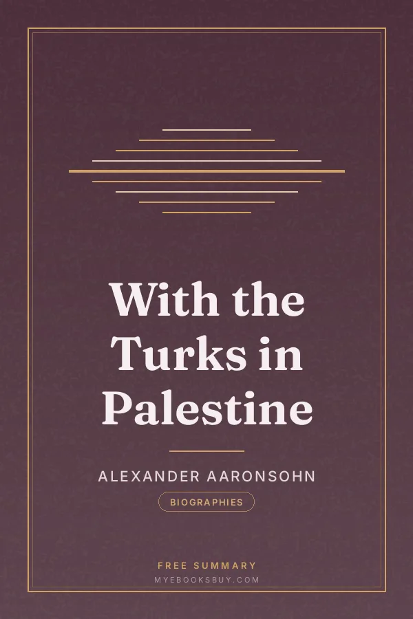 Cover of With the Turks in Palestine
