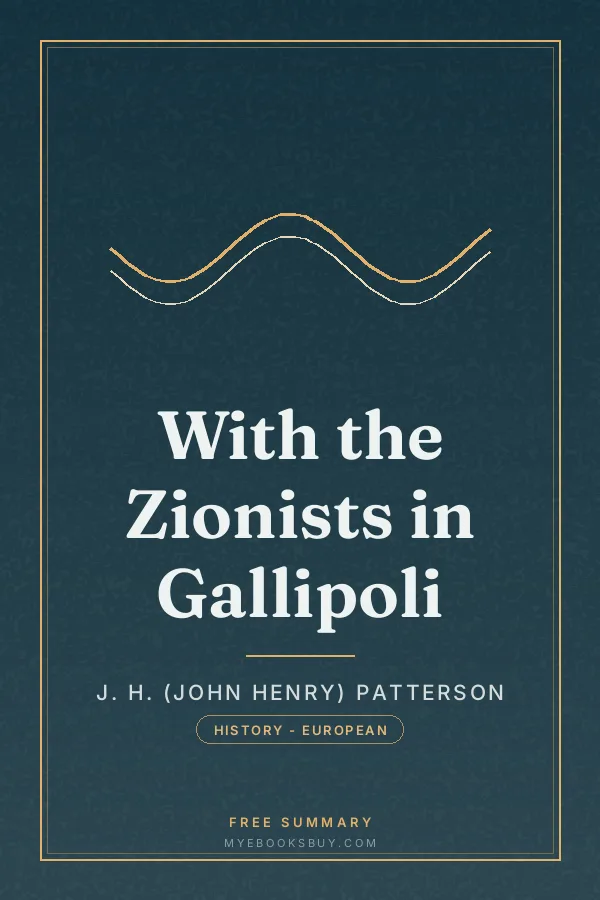 Cover of With the Zionists in Gallipoli