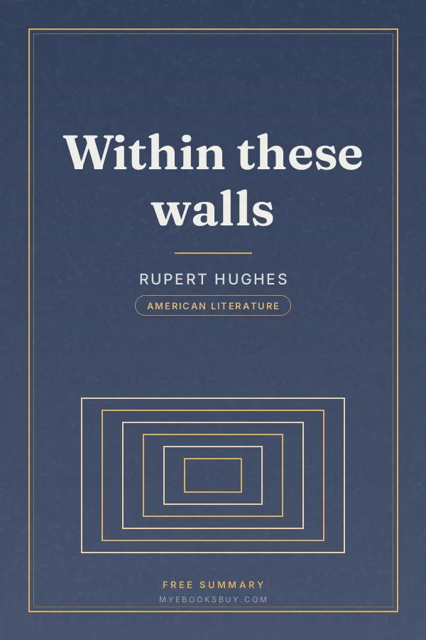 Cover of Within these walls